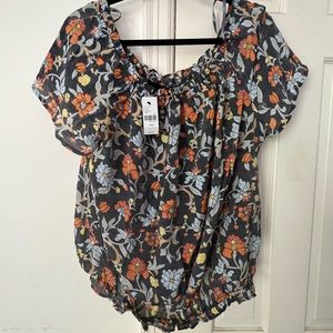 Lane Bryant off the shoulder top